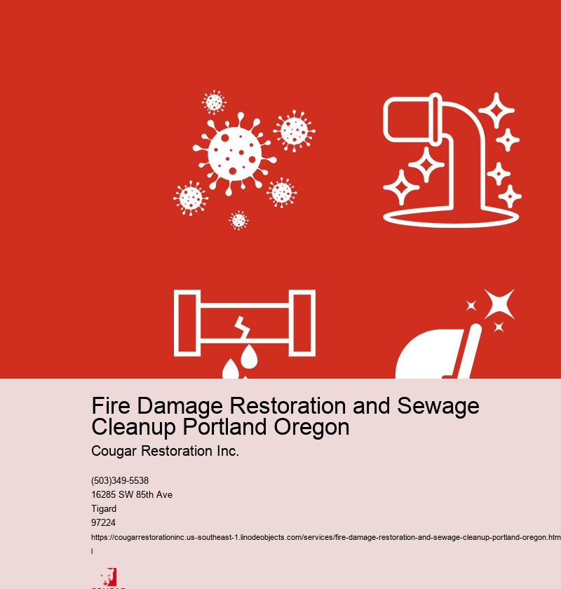 Fire Damage Restoration and Sewage Cleanup Portland Oregon